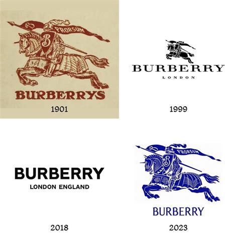 burberry lovo|burberry old and new logo.